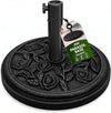 Zeno 12KG Black Rose Design Cast Iron Parasol Base