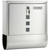 Zeno Stainless Steel Post Box