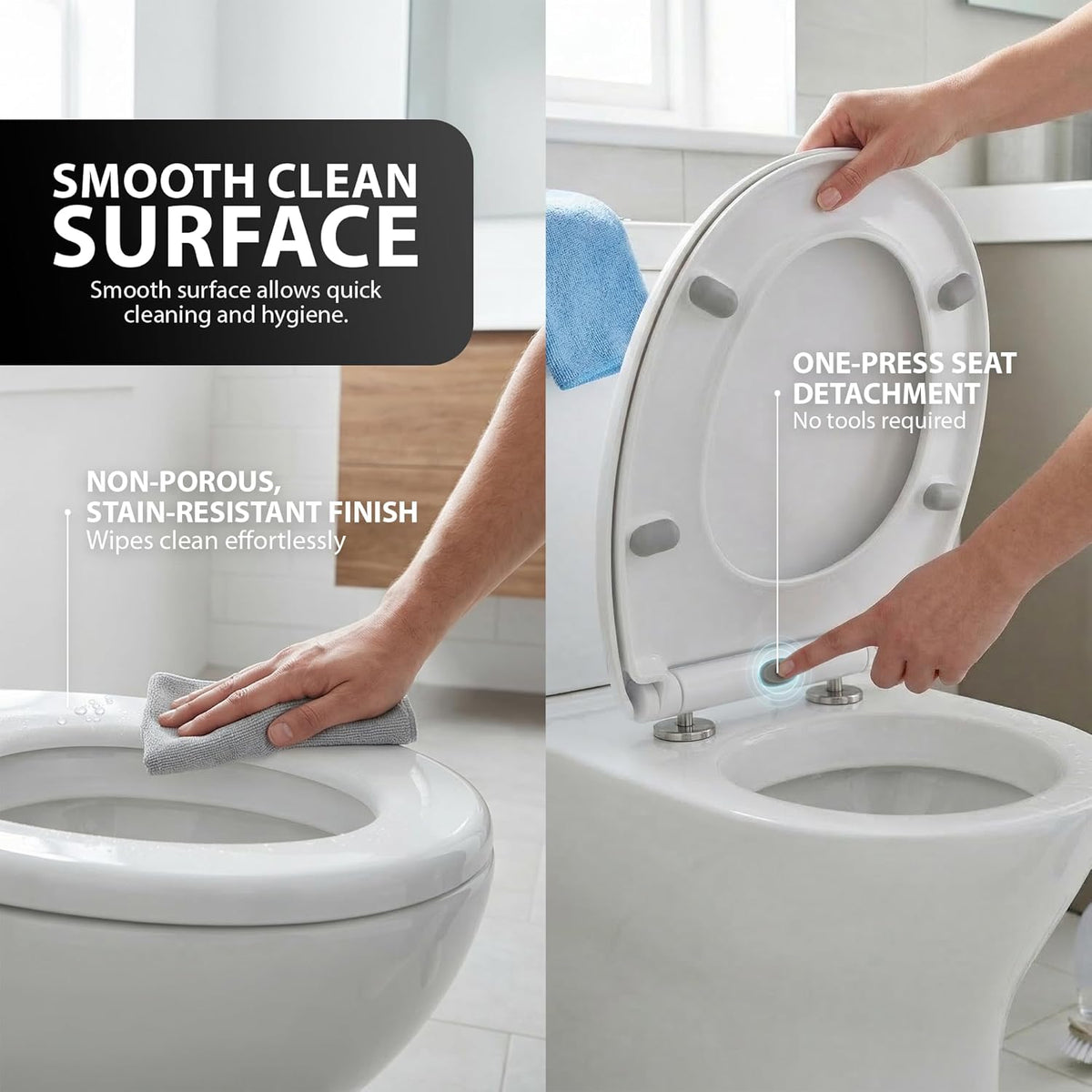 Zeno O Shape Toilet Seat