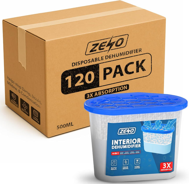 Zeno 120 Pack 500ml Disposable Dehumidifiers
