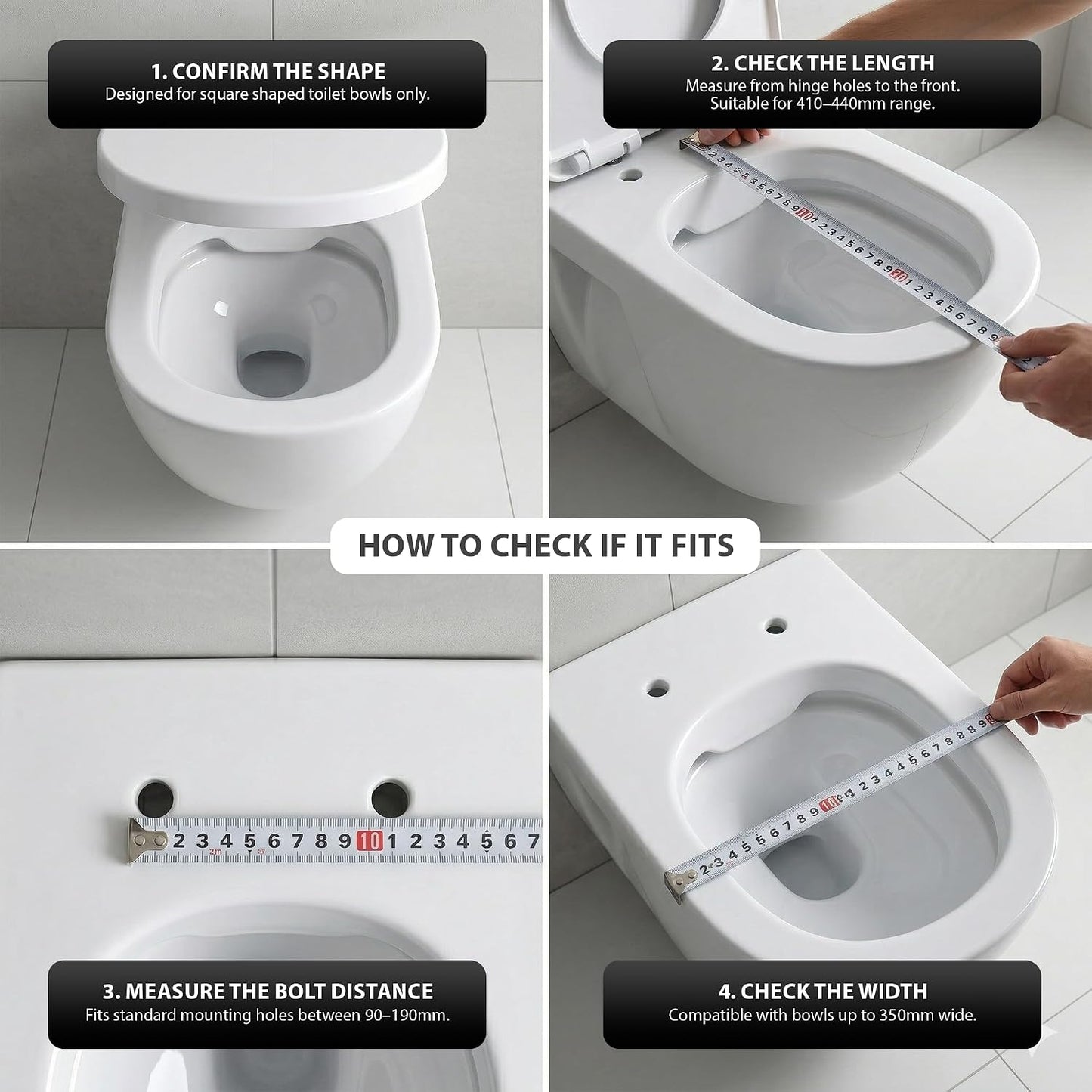 Zeno Square Toilet Seat