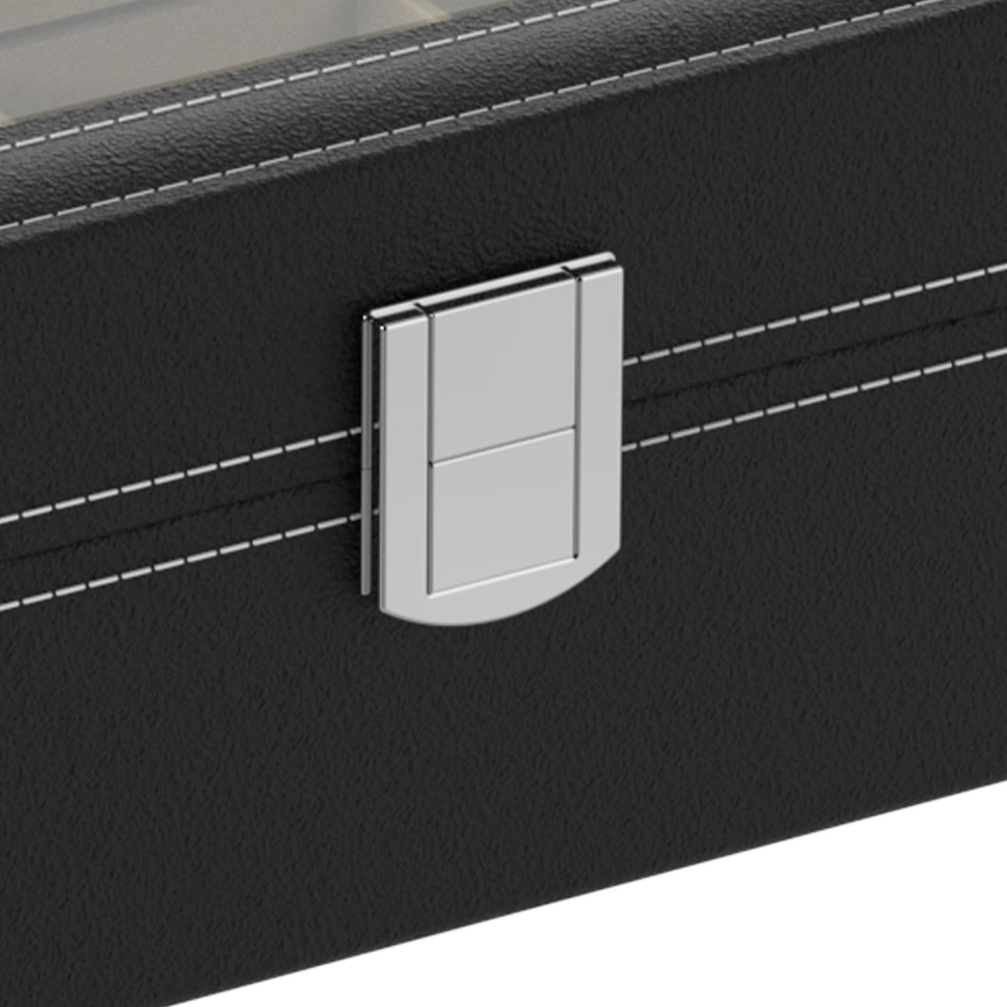 Zeno 6 Compartment Watch & Jewellery Display Box