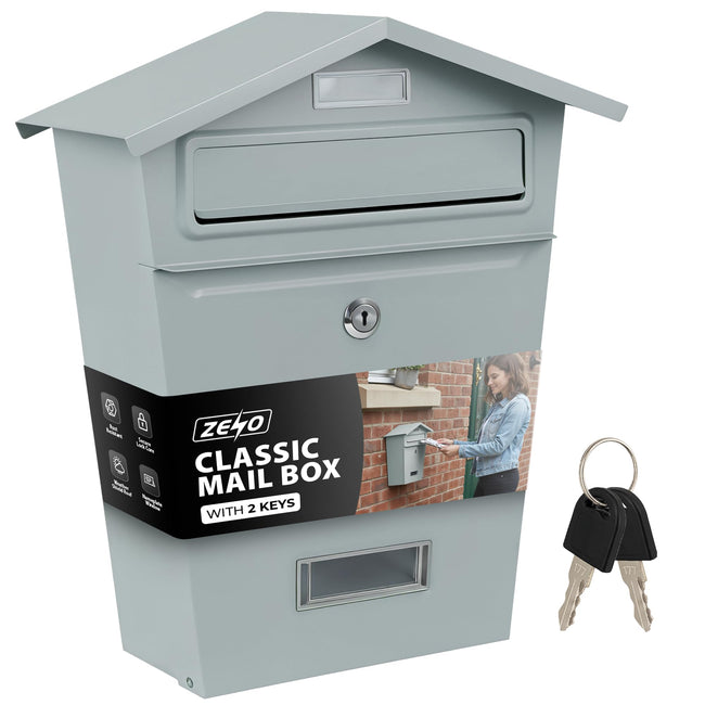 Zeno White Classic Post Box