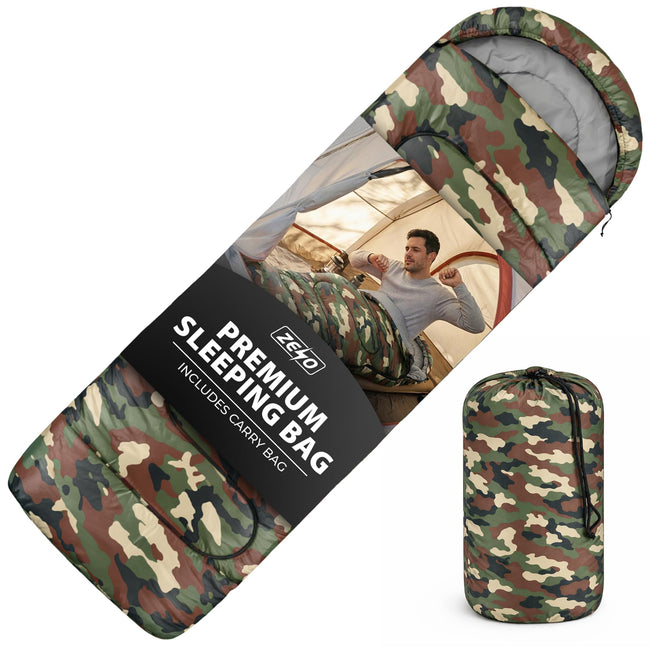 Zeno Camo Sleeping Bag