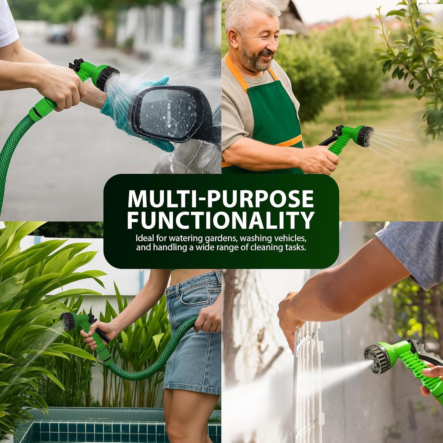 Zeno 10m Garden Hose Pipe Reel
