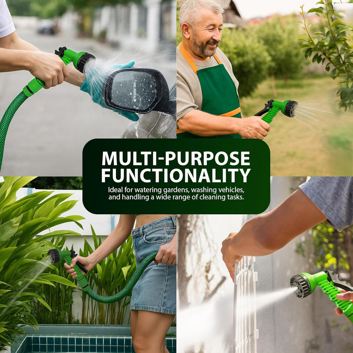 Zeno 10m Garden Hose Pipe Reel