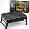 Zeno Black Portable BBQ Grill