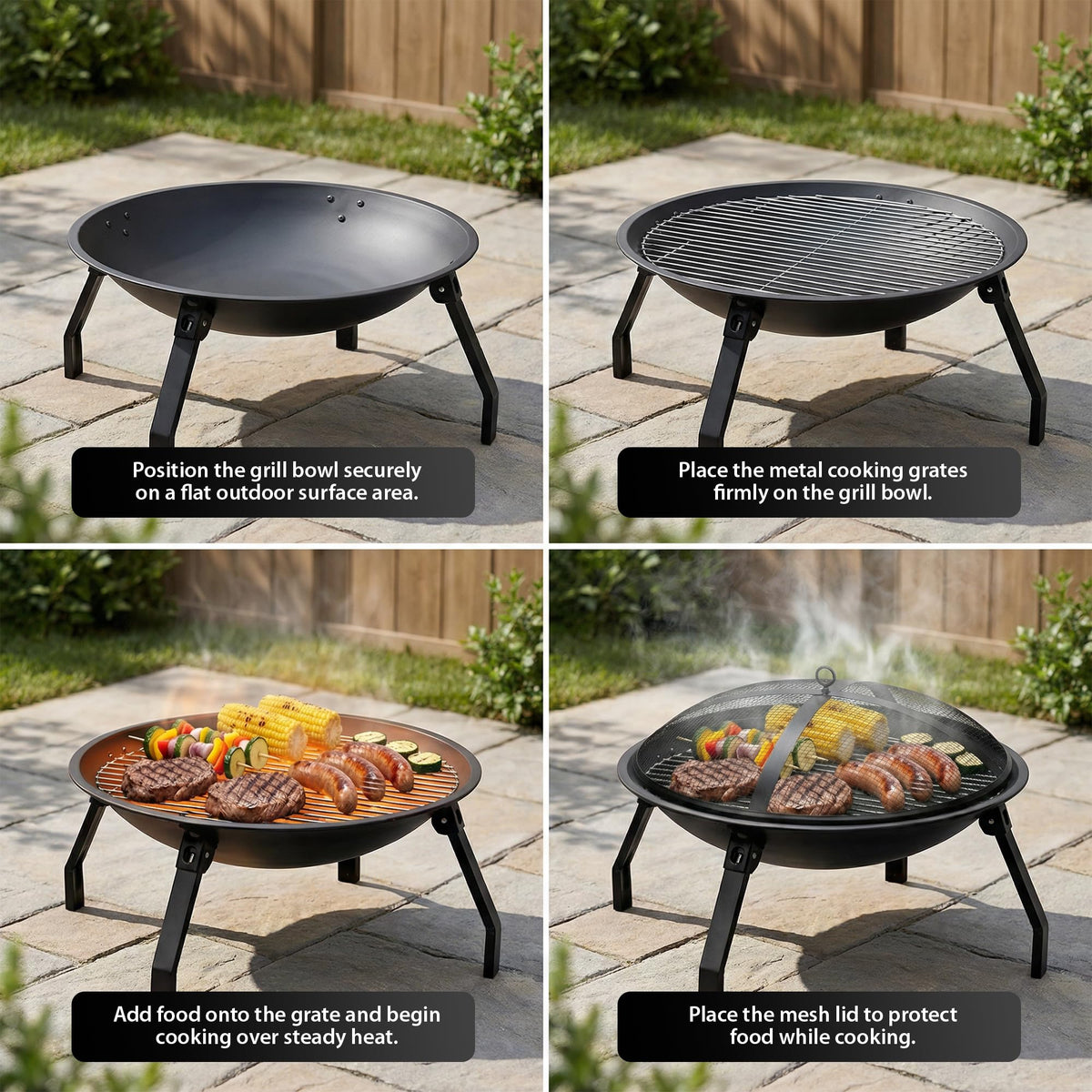 Zeno BBQ Grill Pit