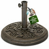 Zeno 9KG Bronze Rose Design Parasol Base