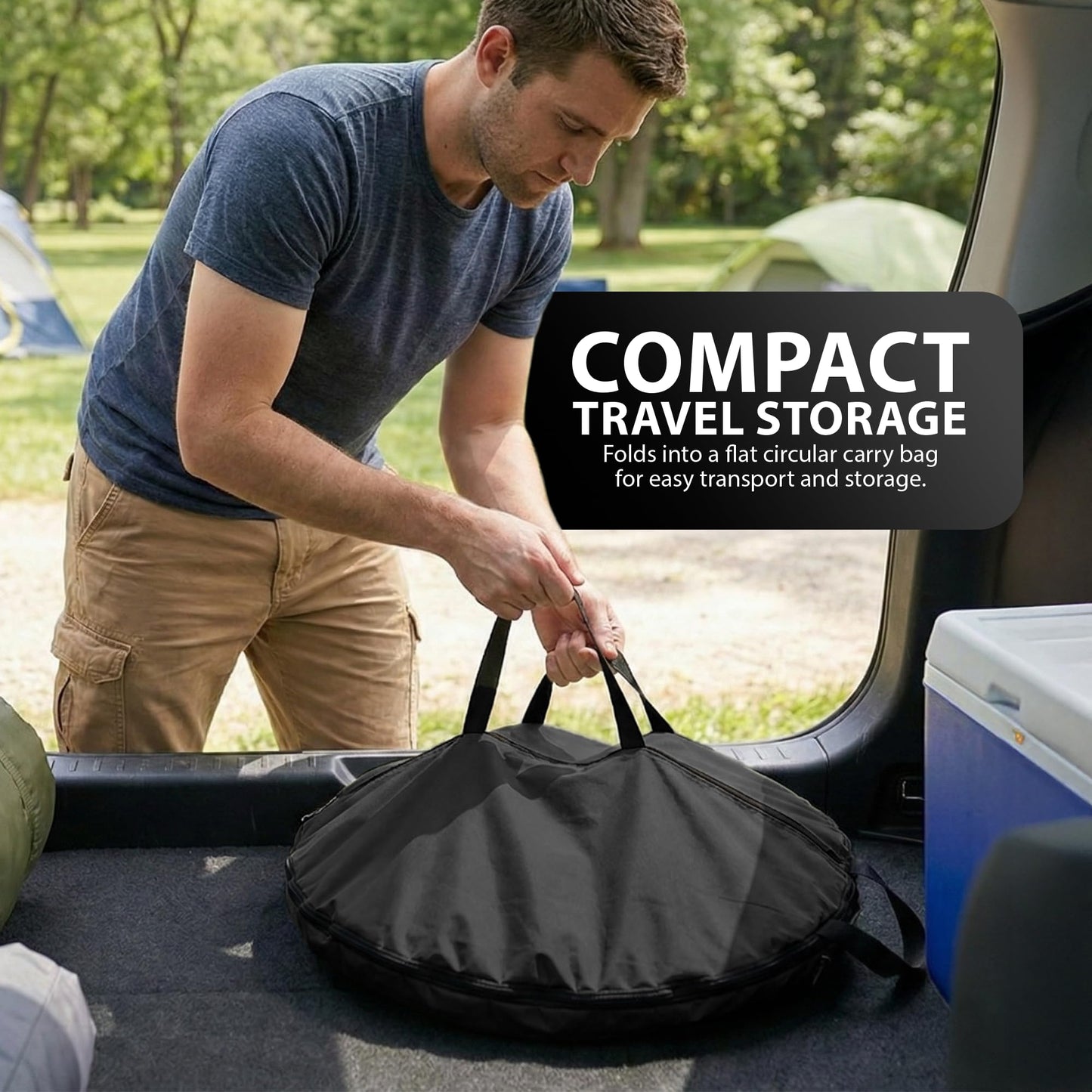 Zeno Black Pop Up Privacy Tent