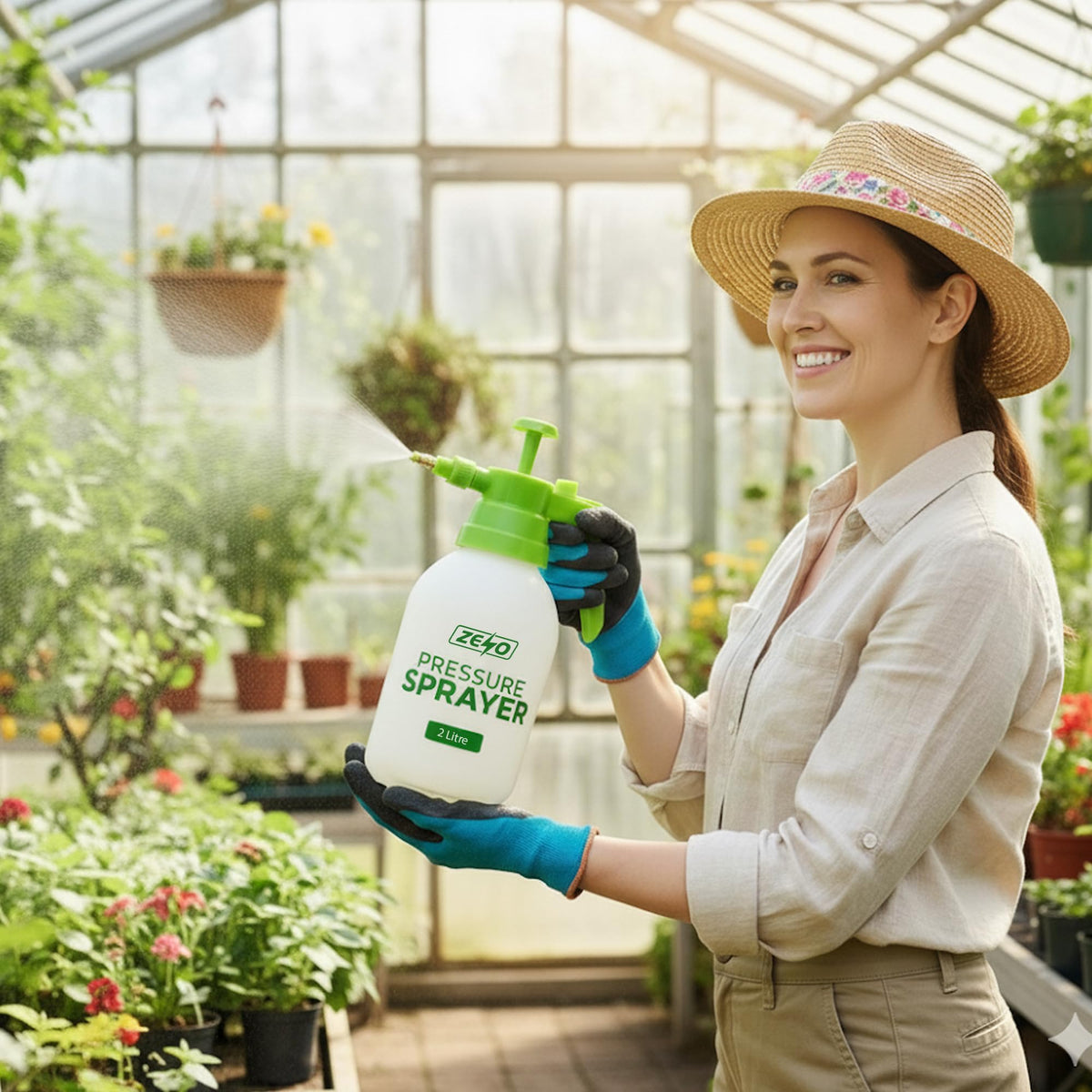 Zeno 2 Litre Garden Pressure Sprayer