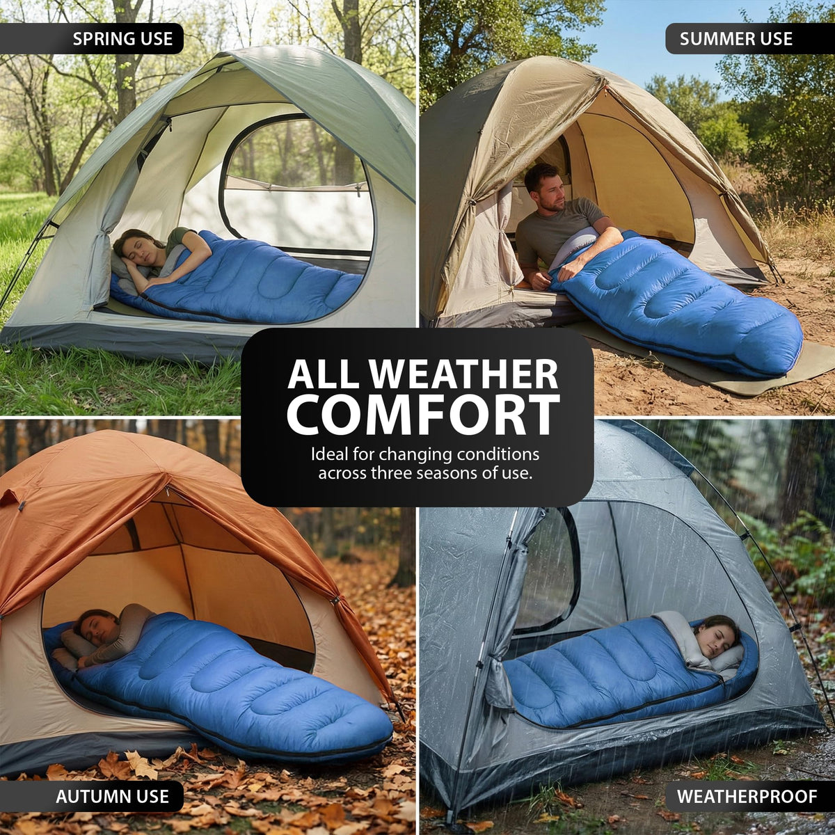 Zeno Blue Sleeping Bag