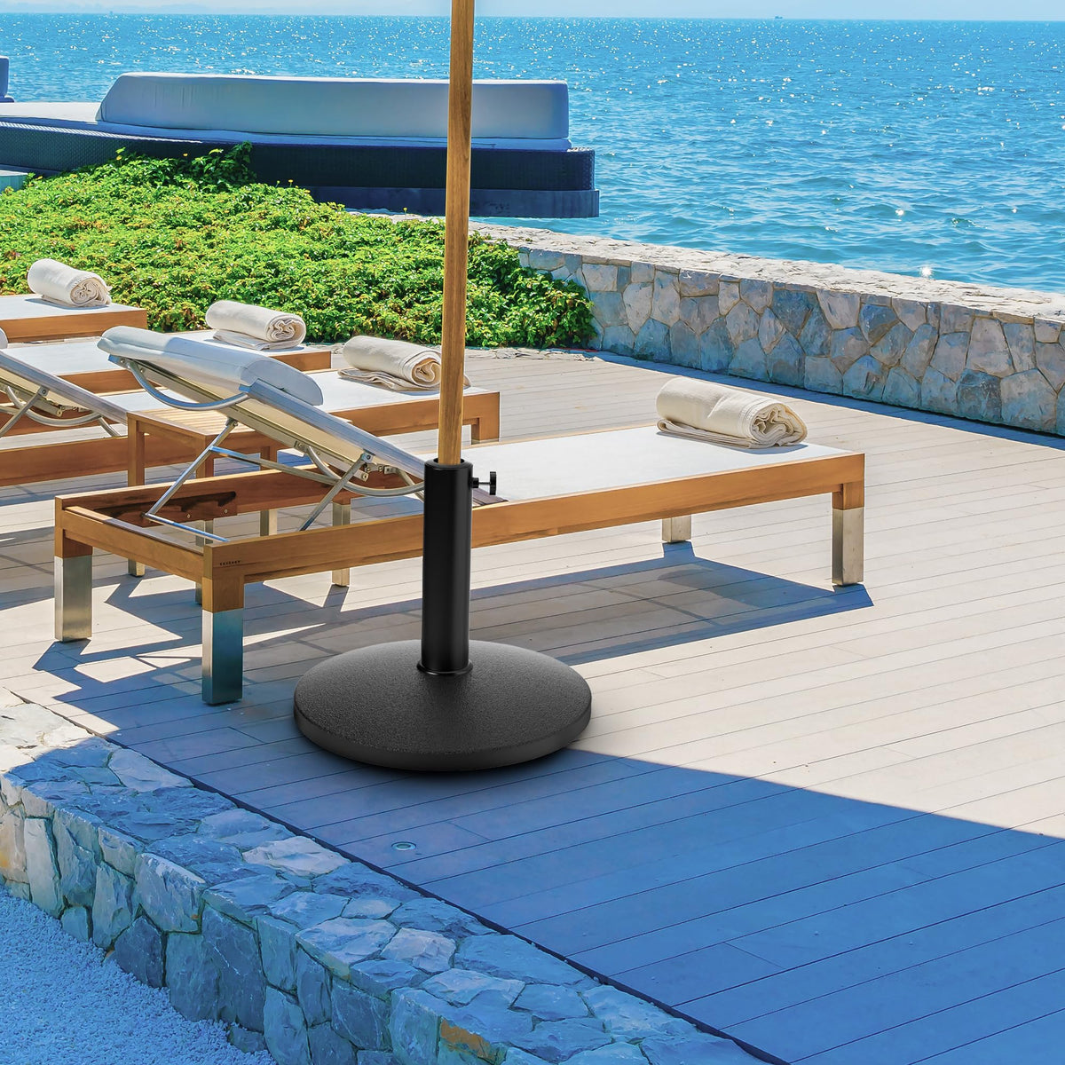 Zeno 10KG Round Parasol Base