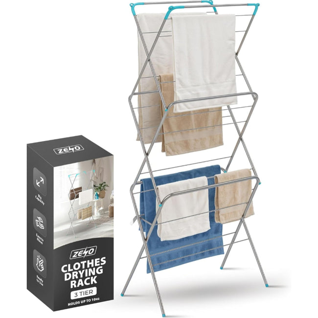Zeno 3 Tier Clothes Drying Rack