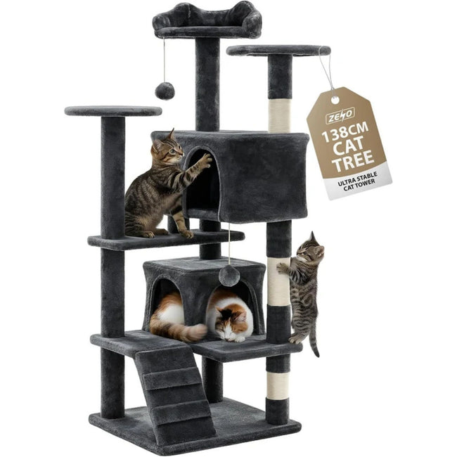 Rex & Roxy 138cm Cat Tree