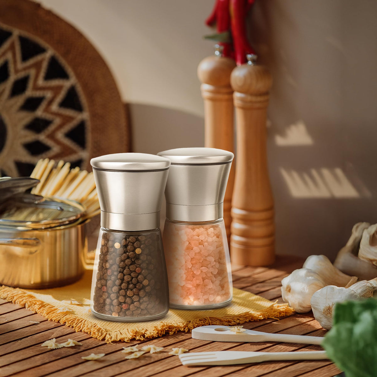 Zeno Salt and Pepper Grinder Set