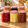 Zeno 6 Pack 250ml Glass Jam Jars