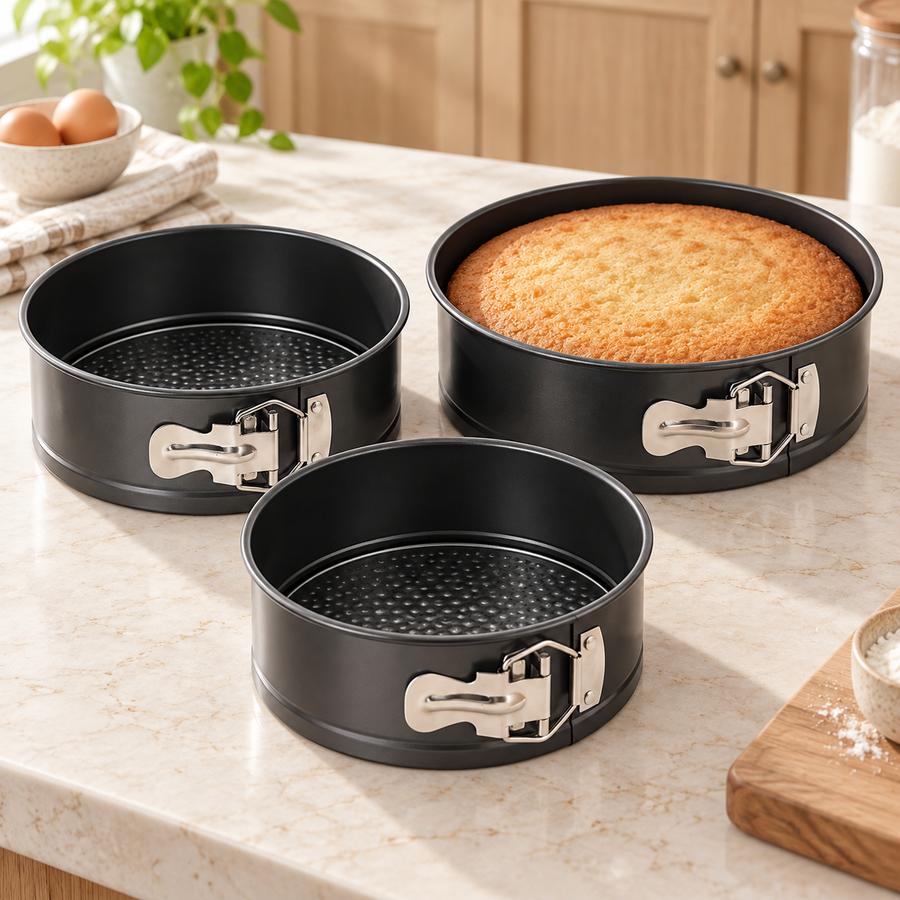 Zeno 3 Piece Cake Tin Set