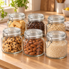 Zeno 6 Pack 750ml Clip Top Glass Jars