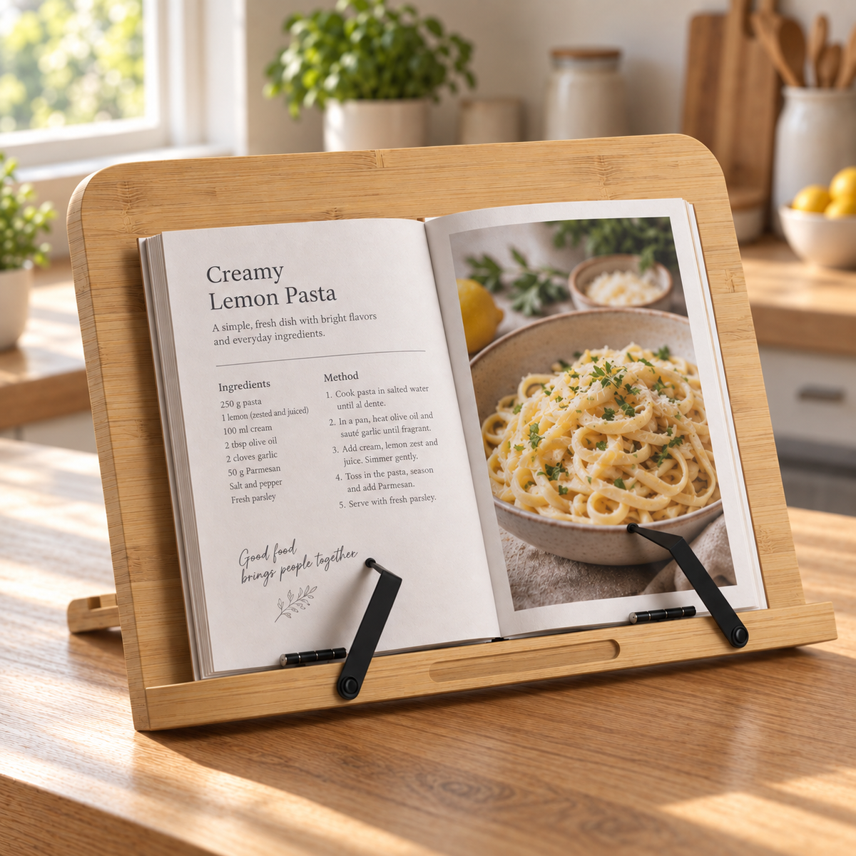 Zeno Recipe Book Stand