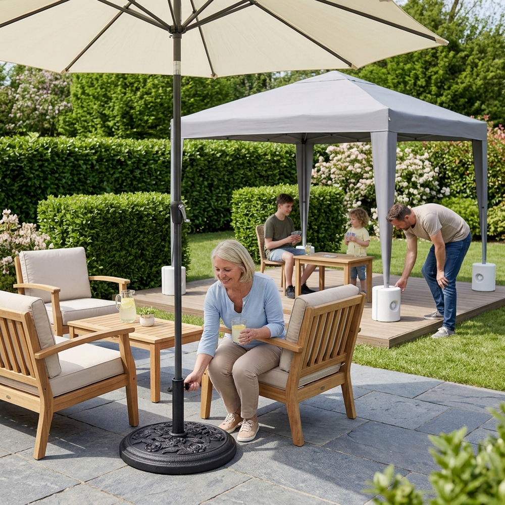 Parasols, Gazebos & Bases