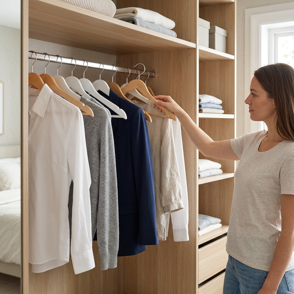 Wardrobe Organisation & Hangers