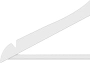 Zeno 20 Pack White Wooden Hangers