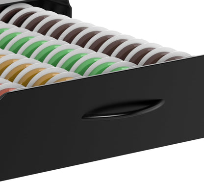Zeno 64 Coffee Pods Holder with Drawer Compatible with Tassimo Pods