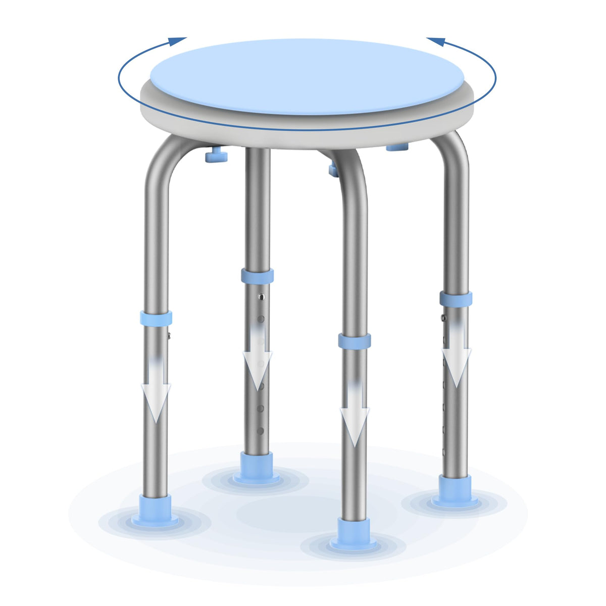 Zeno 360° Rotating Shower Stool