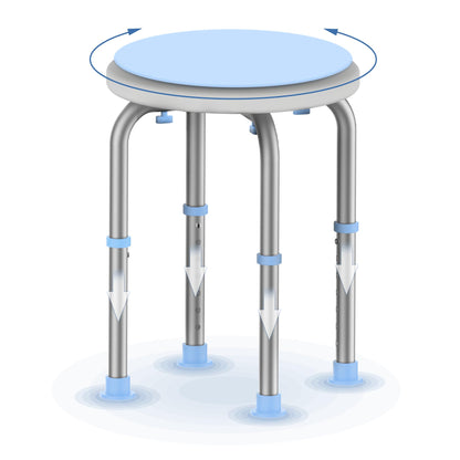 Zeno 360° Rotating Shower Stool