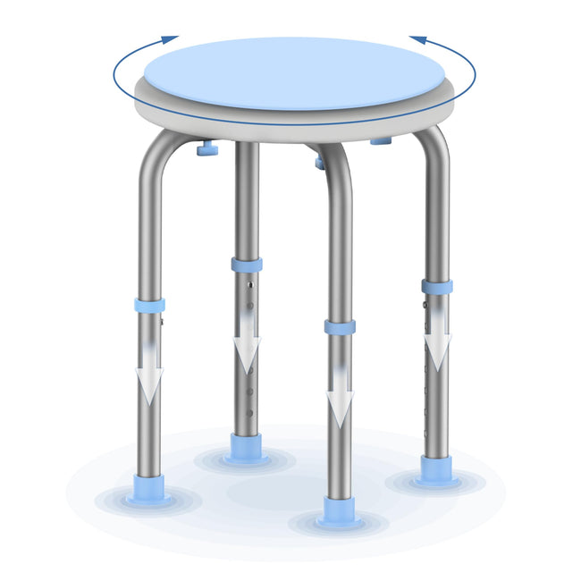 Zeno 360° Rotating Shower Stool