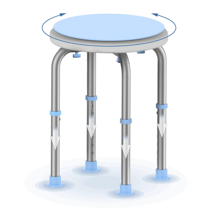 Zeno 360° Rotating Shower Stool
