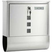 Zeno Stainless Steel Post Box