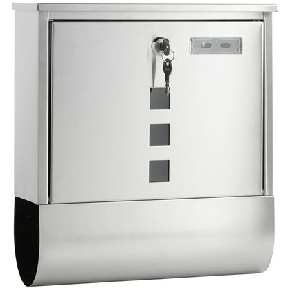 Zeno Stainless Steel Post Box