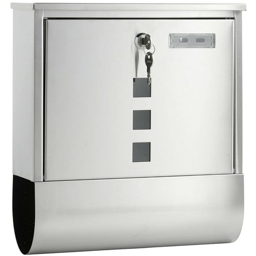 Zeno Stainless Steel Post Box