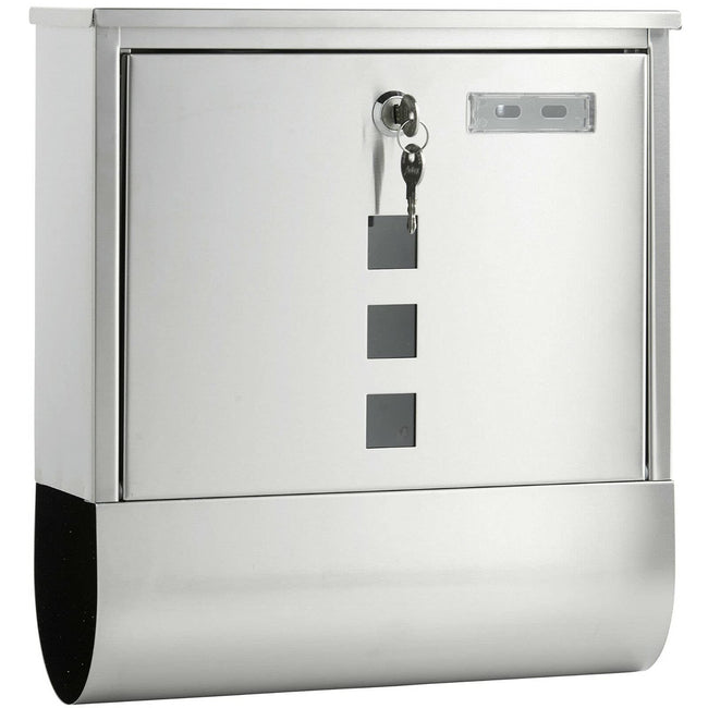Zeno Stainless Steel Post Box