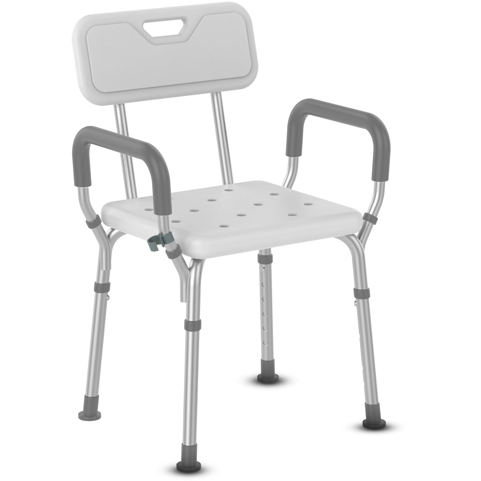 Zeno White Shower Chair