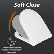 Zeno D Shape Toilet Seat