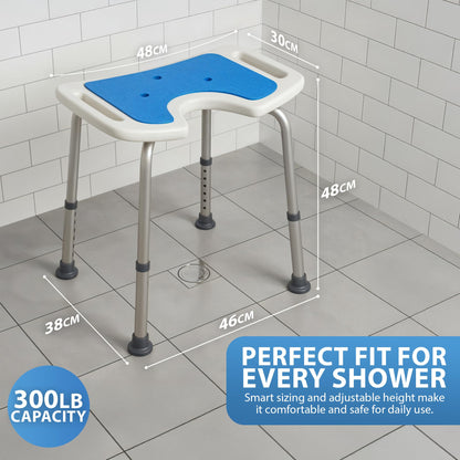 Zeno 7 Adjustable Height Shower Stool