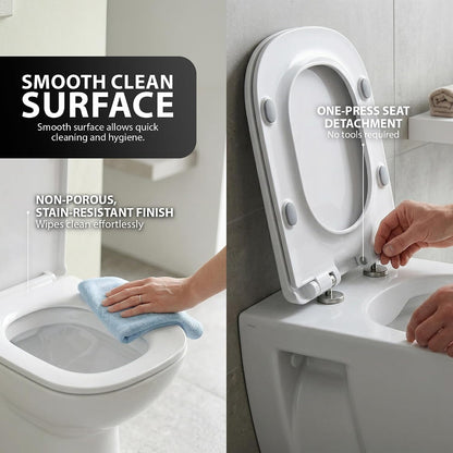 Zeno Square Toilet Seat