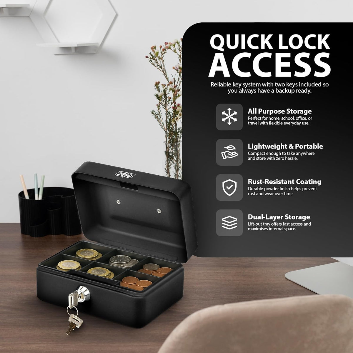 Zeno Cash Box