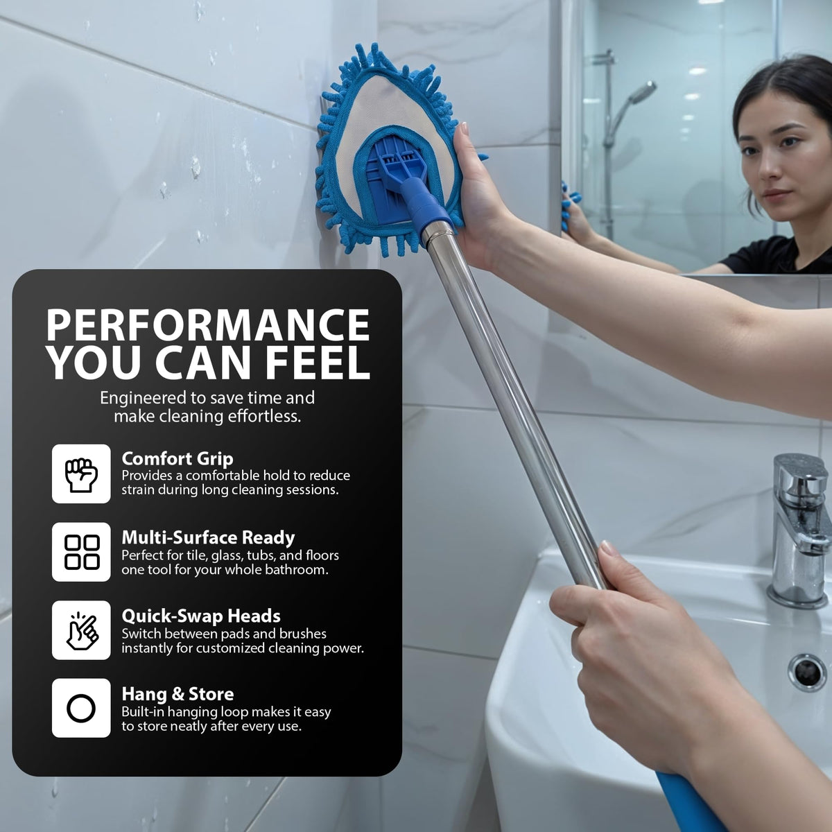 Zeno Shower Cleaner Tool