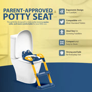 Zeno Blue & Yellow Potty Training Seat