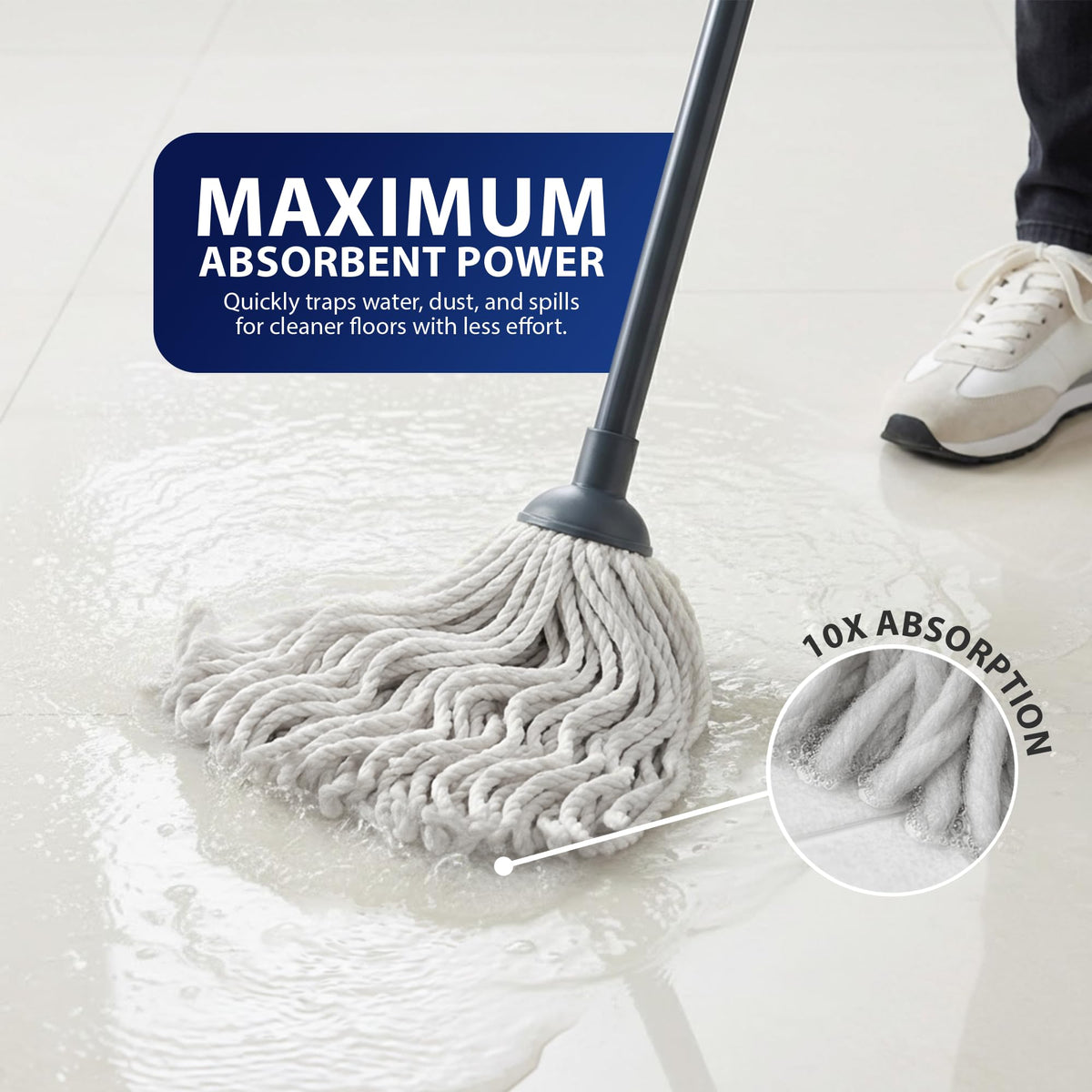 Zeno 2 Pack Mop Head Replacements