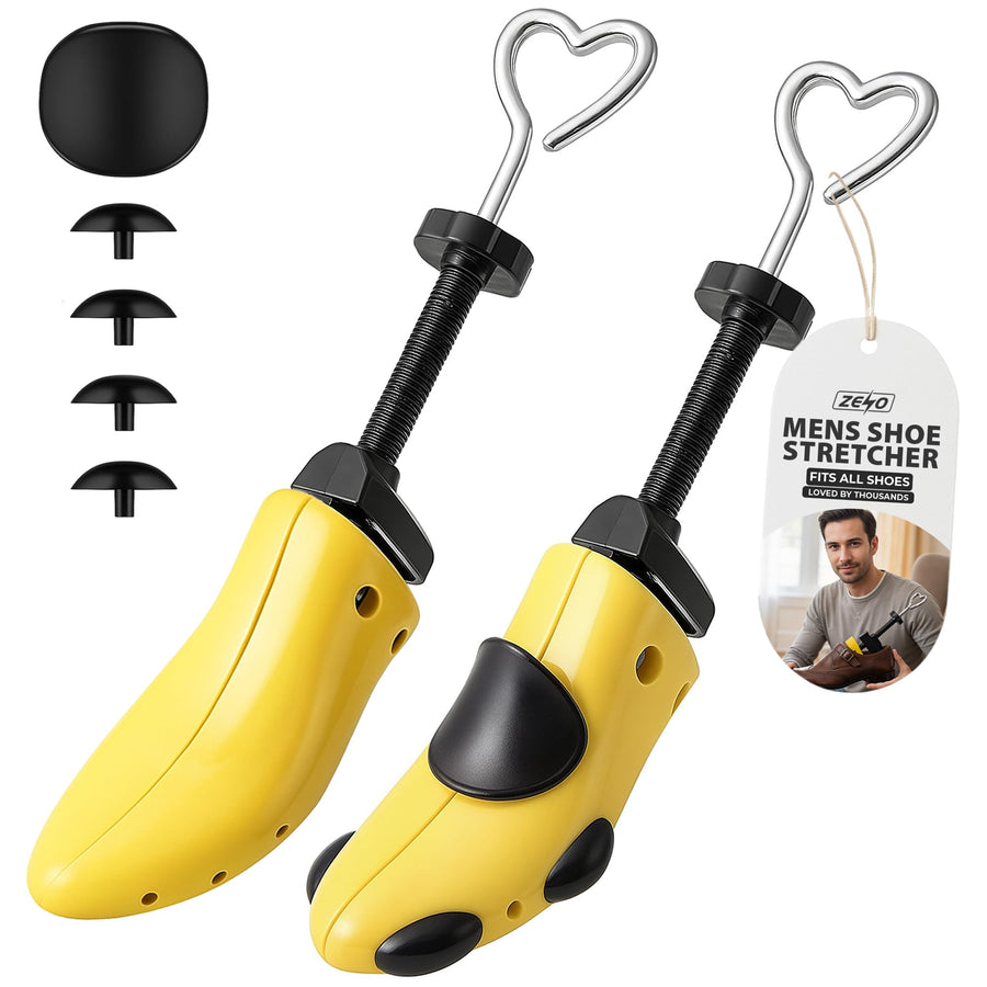 Zeno Yellow Plastic Shoe Stretchers for Men