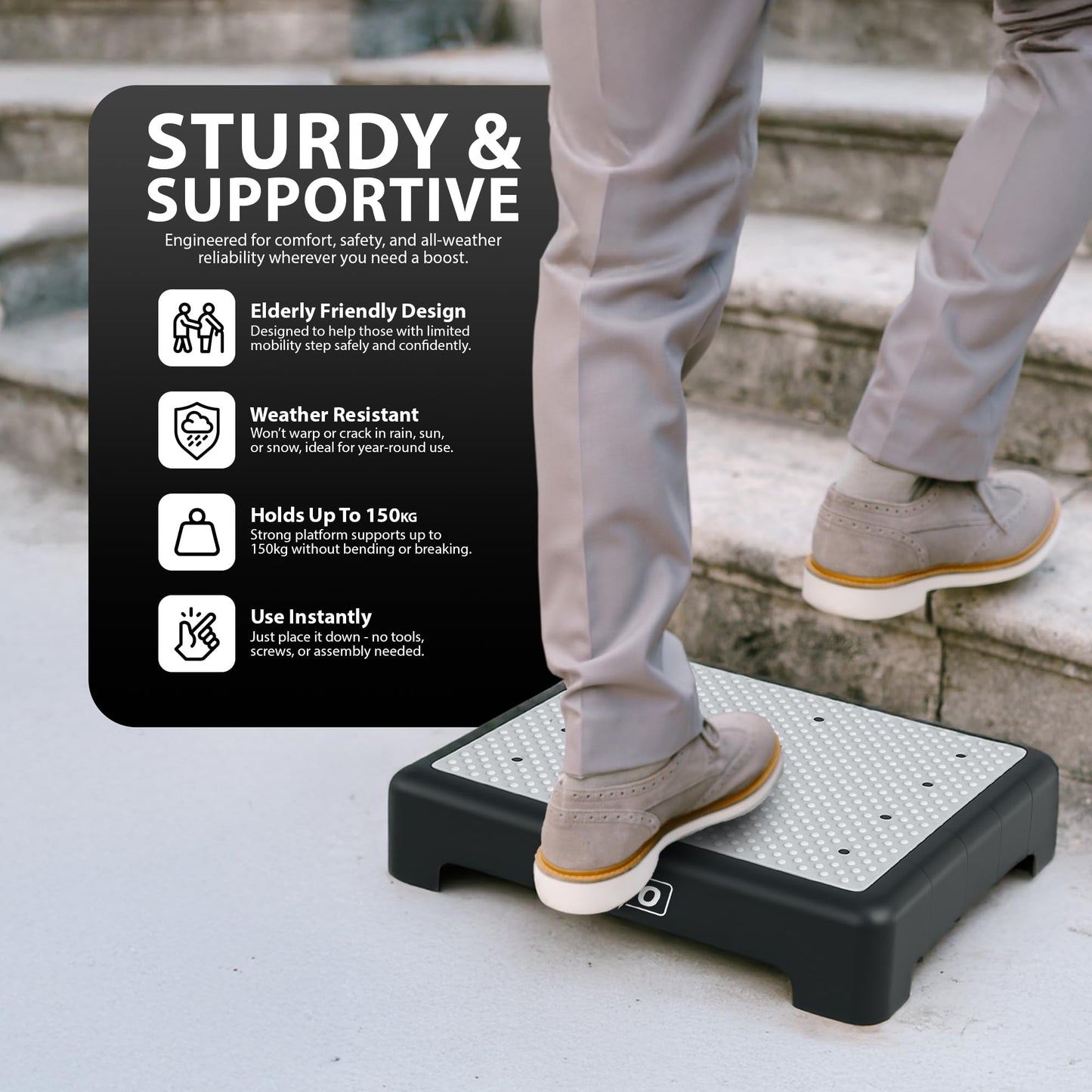 Zeno Half Step Stool