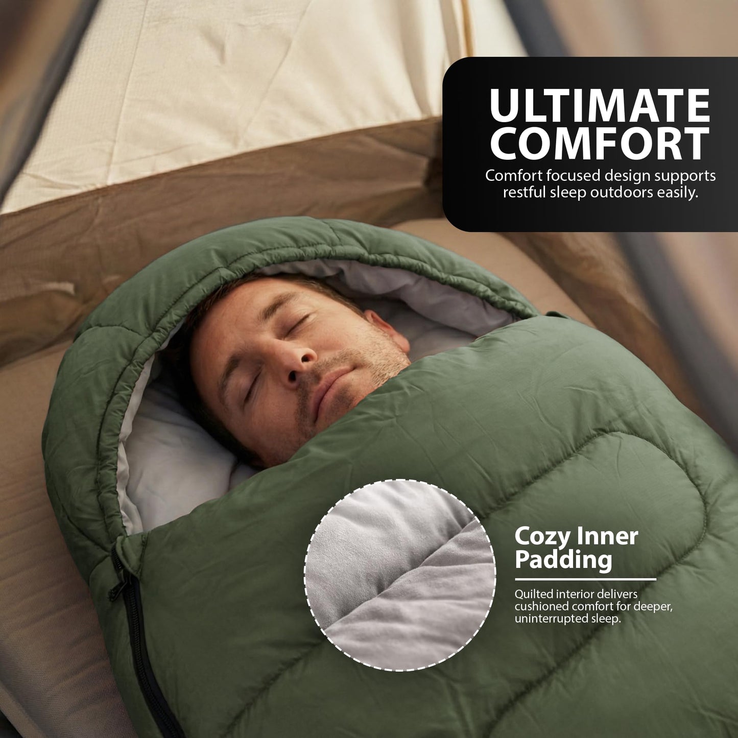 Zeno Green Sleeping Bag