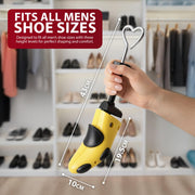 Zeno Yellow Plastic Shoe Stretchers for Men