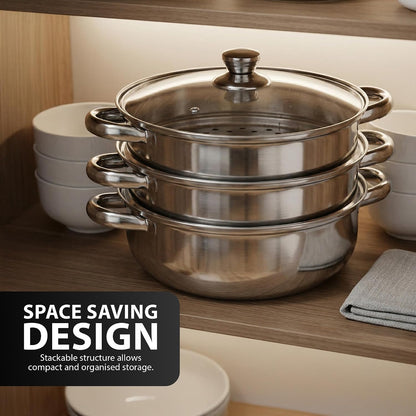 Zeno 28cm Steamer Pot
