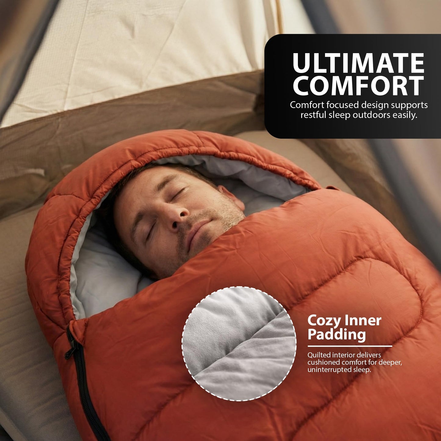 Zeno Red Sleeping Bag